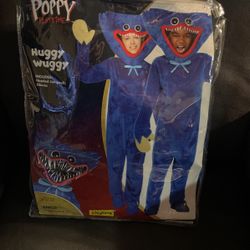 Huggy Wuggy Poppy Playtime Halloween costume size 8 to 10 kids Halloween costumes spirit Halloween