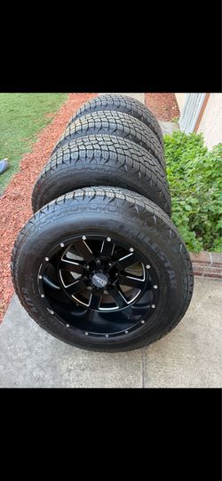 Dodge Ram 2500 rims 3500 rims and tires wheels 20x12 Rins 8x6.5