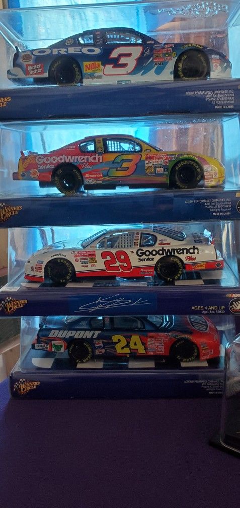 1/24 die cast nascar cars