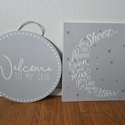 Nursery Wall Canvas 
