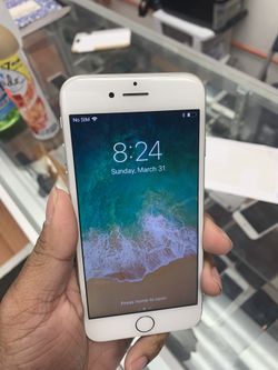 iPhone 7 128gb unlocked silver mint