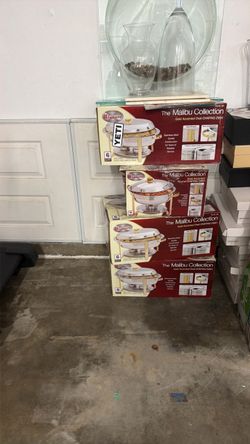 Winware Malibu Collection Chafing Dish Set (4 Boxes)