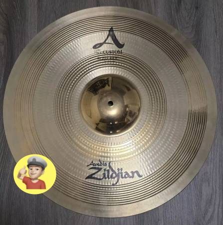 π₯ Rare Zildjian 21β βREZOβ Ride Cymbal for Drum Set