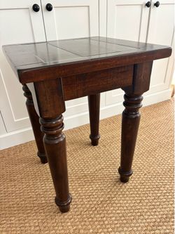 Pottery Barn Mason side table