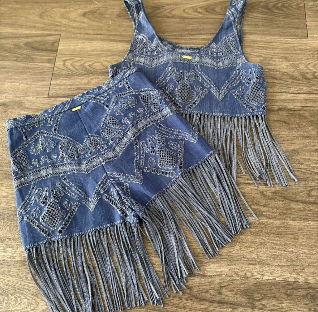 beach bunny bikini set size SMALL