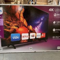 HD80 65” Philips Smart 4k Led Uhd Tv