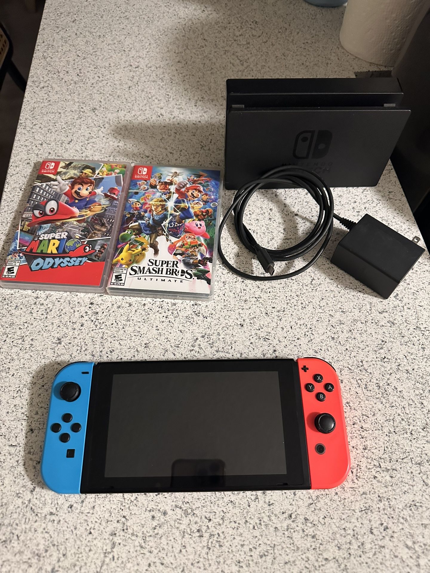 Nintendo Switch with Games