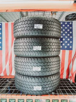 ✅ 4 Matching Used Tires 255/60R20 GOODYEAR WRANGLER ADVENTURE TERRAIN P255/60R20 TRUCK SUV SPORT 255-60-20