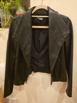 Vince leather jacket - xs