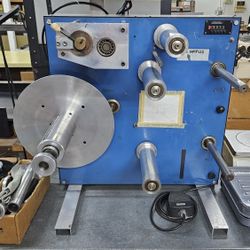 label inspection machine / slitter rewinder.