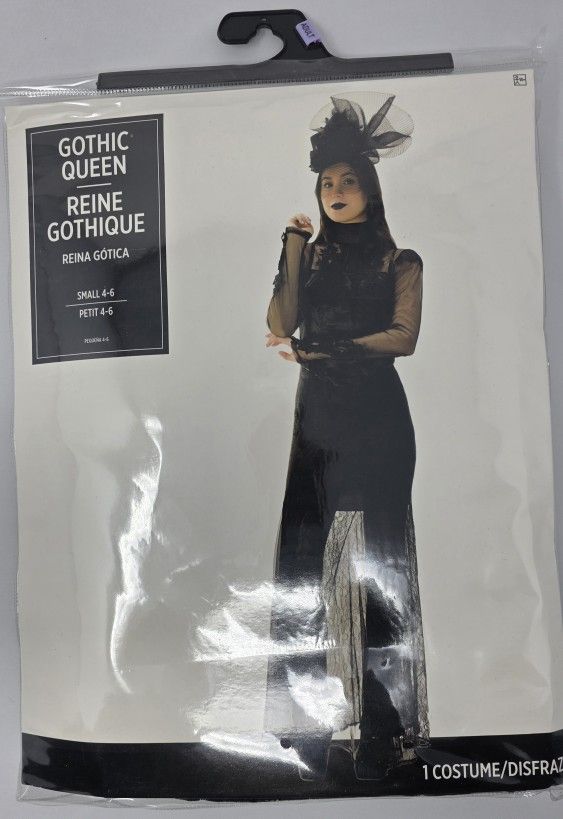 Halloween Gothic Queen Costume 