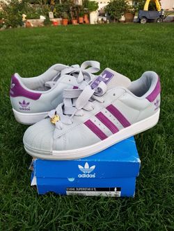 Adidas superstar II purple pigeon