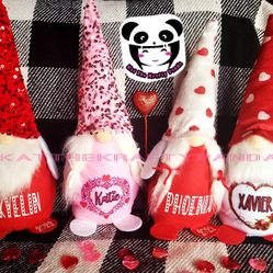 💖💘Valentine's GNOMES Personalized 💝💘