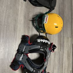 Youth, Riddell, Football Helmet Pads, And Extra Small Pants