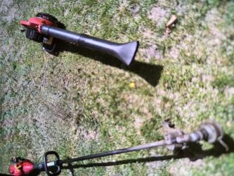 Trimmer fur weeds  and gas blower