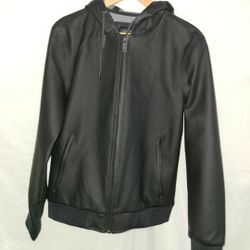 UGG Men's DIEGO Rubberized Hoodie Coat Jacket/Black/Size: XS/SUPER CLEAN/1093610
