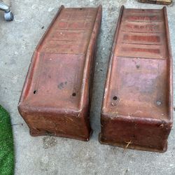 4000 lb. Capacity Solid Steel Auto Ramp Set