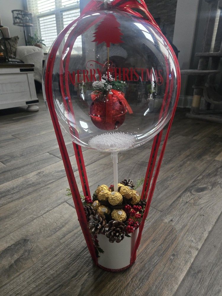 Christmas Custom Gift Basket 