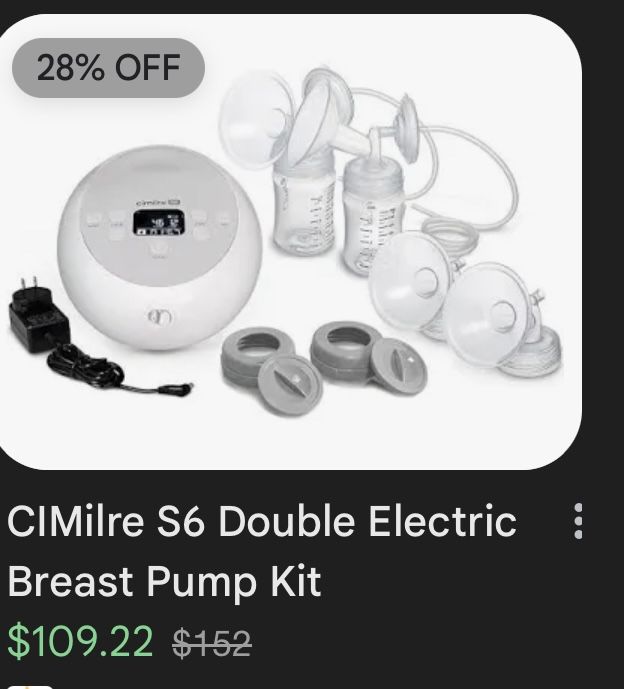 cimilre s6 breast pump