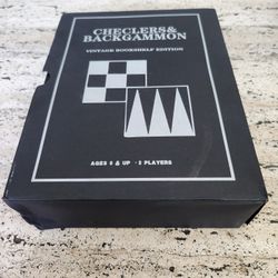 Checkers & Backgammon - New