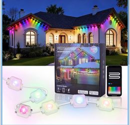 Permanent Outdoor Lights, 100ft Smart