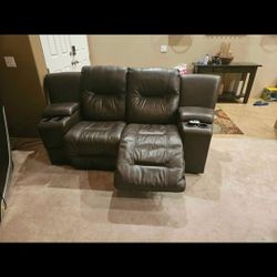 4 Seat Theater Style Recliner Set