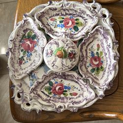 Italian platter set