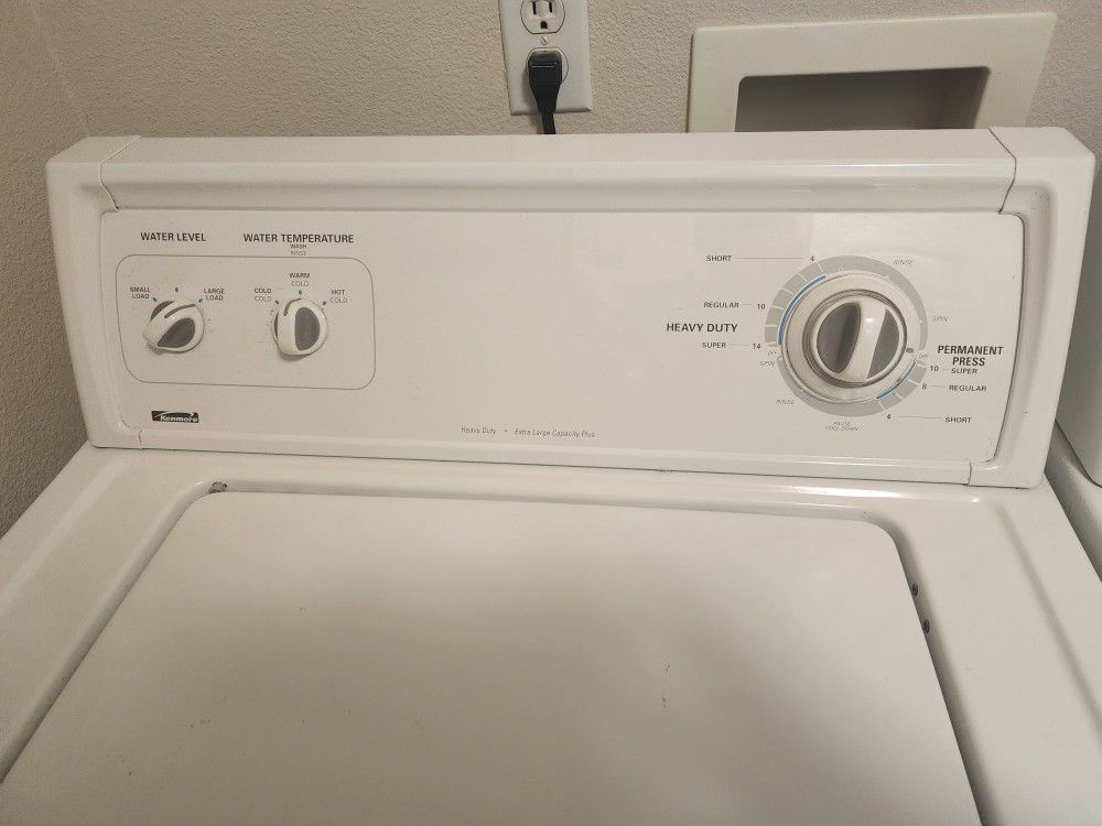 Kenmore Heavy Duty Washer And Dryer