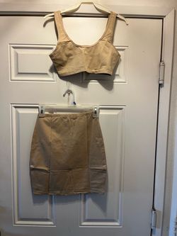 Skirt and top set