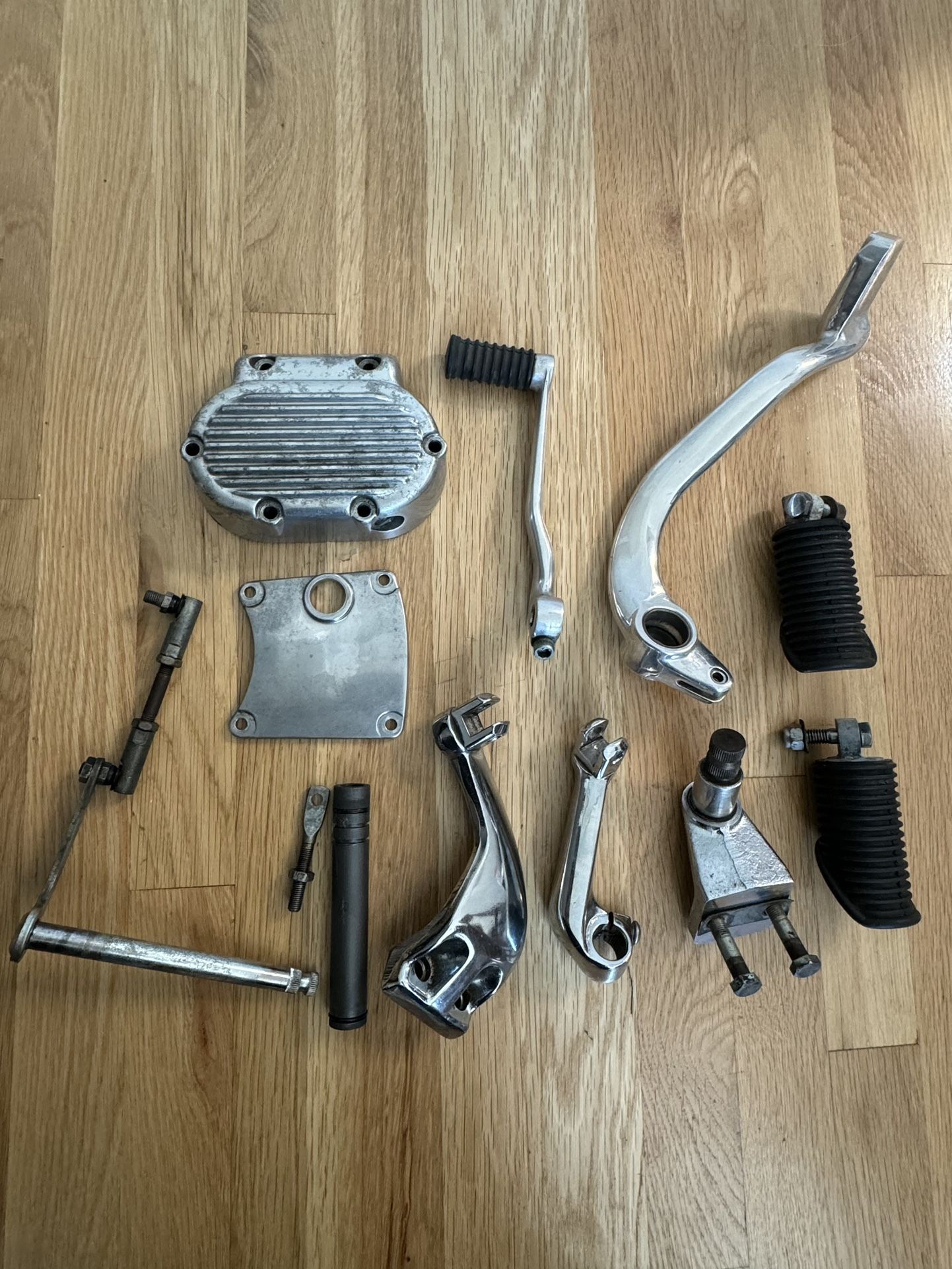 Harley-Davidson FXR Mid controls