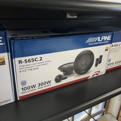 Alpine Type-r 6.5 Component Speakers On Sale Today! 