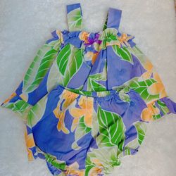 Baby Girl Cute Hawaiian Tutu 
