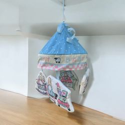 Vintage Baby Crib Mobile Daisy Kingdom Honey Bunny Nursery Collection Complete