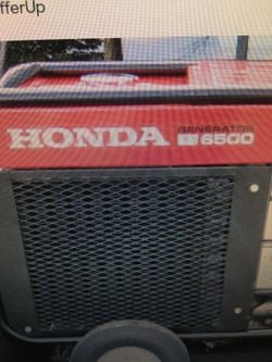 Honda ES6500 Generator