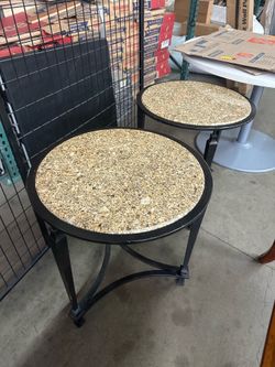 Small round table