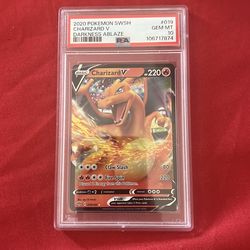 Charizard Pokémon Graded Card