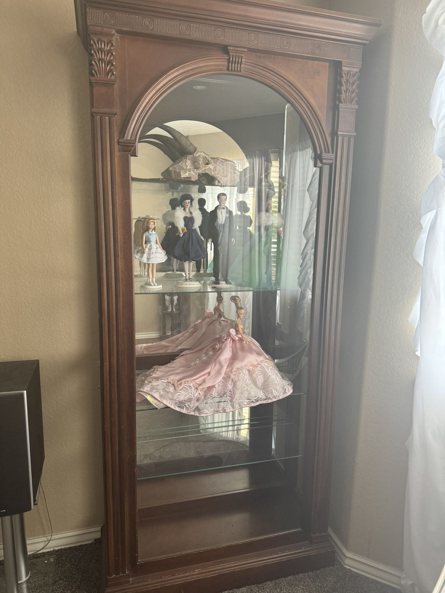 Beautiful Lighted Display Cabinet