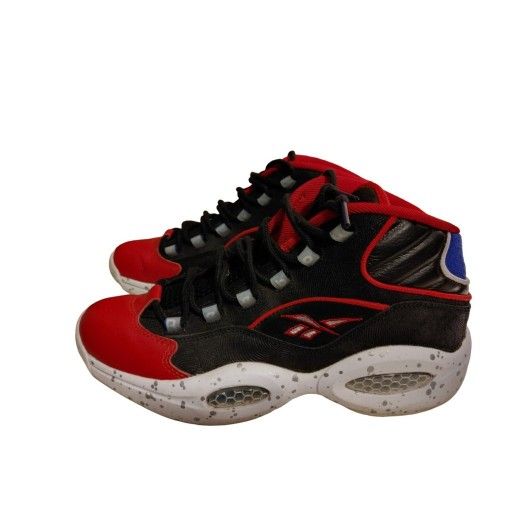 Reebok Question Mid Men's Size 9.5 USED / Box Great Colors! M44552 Grade B

