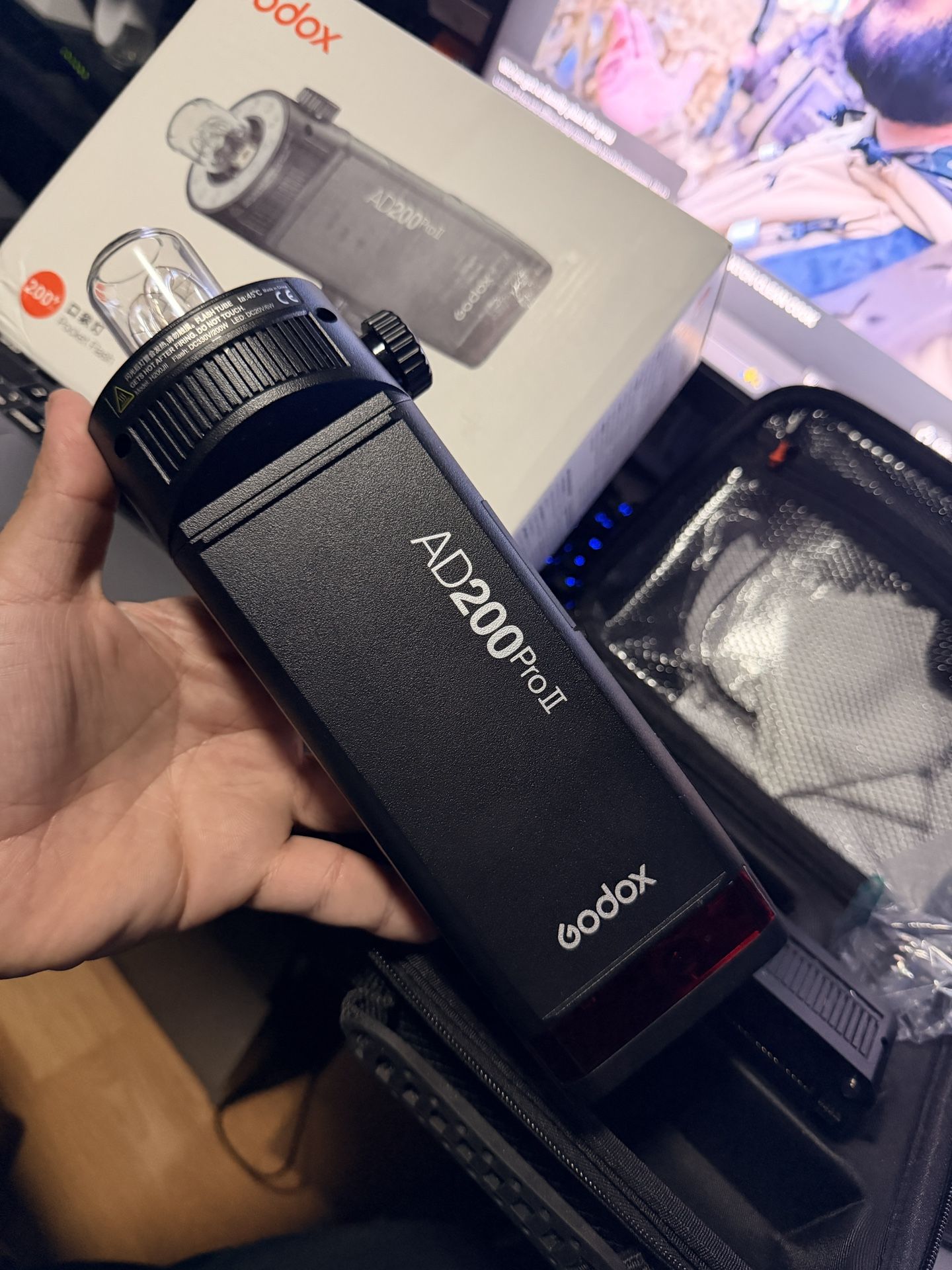 Godox AD200 Pro ii Flash With X3 S Trigger