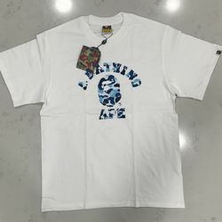 Baby Blue Bape Tee