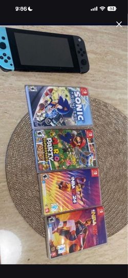 Everything and Nintendo switch, including games 50$