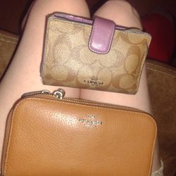Coach Wallets 2 For 20 