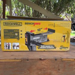 Brand New Rockwell Benchjaws RK9006 Bench Vise