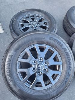 2026 TOYOTA 4RUNNER TACOMA WHEELS RIMS TIRES