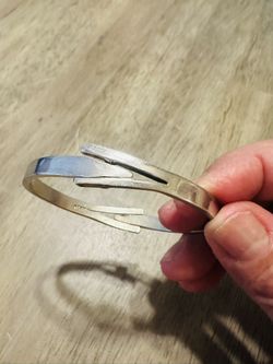 925 REAL SILVER BRAZALETE BEATIFUL PERFECT CONDITION PULSERA DE PLATA 