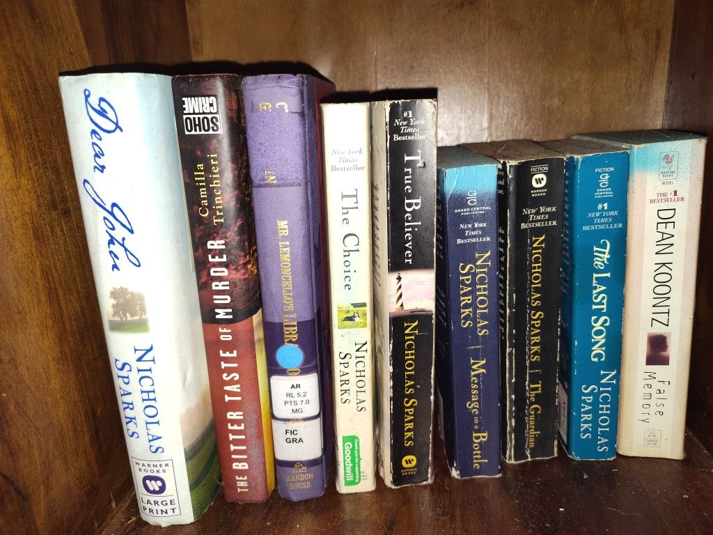 Nicholas Sparks Books