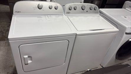 Whirlpool Topload Washer Gas Dryer Set