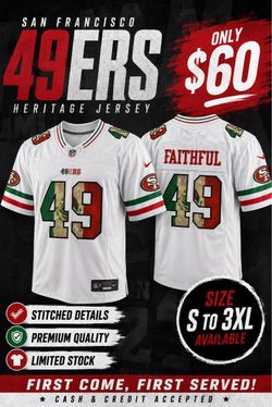 49ERS FAITHFUL — MEXICO EDITION! Jerseys