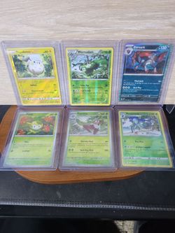6 Holo Pokémon TCG Cards Pristine: Togedemaru, Wormadam, Zoroark, Petilil, Tsareena, Araquanid