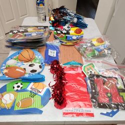 Sports Theme Party Supplies